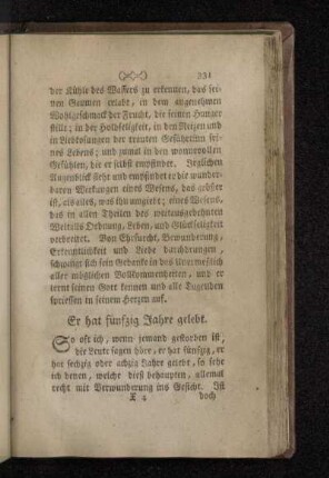 Er hat fünfzig Jahre gelebt.