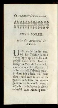 XXVIIe. Soirée.