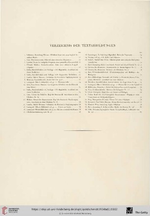 Verzeichnis der Textabbildungen