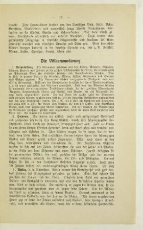 Die Völkerwanderung