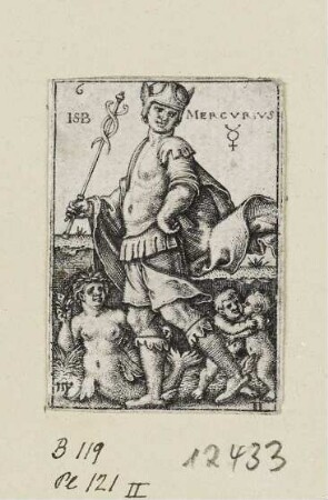 Mercurius, Blatt 6 der Folge "Sieben Planeten"