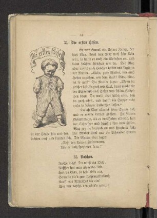 34. Die ersten Hosen.