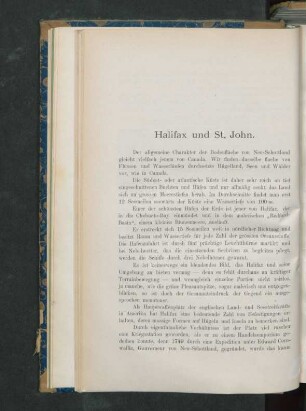 Halifax und St. John