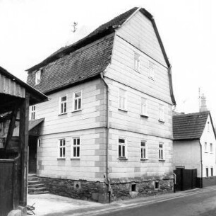 Fachwerkwohnhaus; Ranstadt, Parkstraße 8