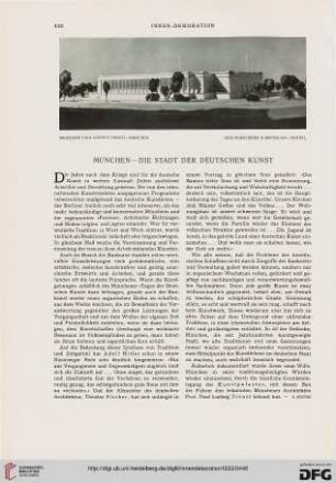 München - Die Stadt der deutschen Kunst