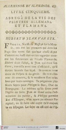 Livre cinquième