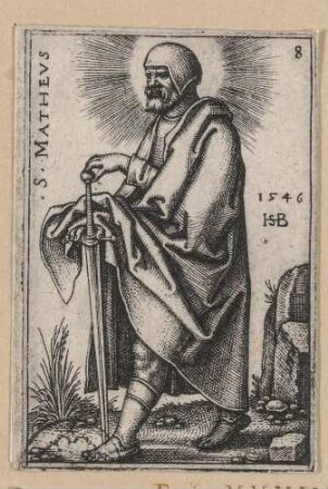 Apostel Matthäus, aus der Folge der zwölf Apostel