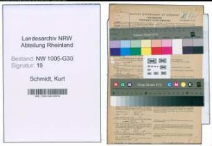 Entnazifizierung Kurt Schmidt , geb. 15.02.1907 (Ingenieur)