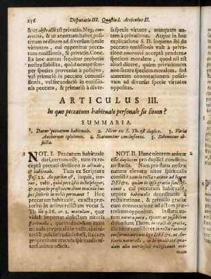 256-261, Articulus III.