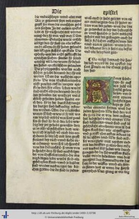 Die sunderlich vorreden in die epistel die sant Pauls an die römer geschriben hat