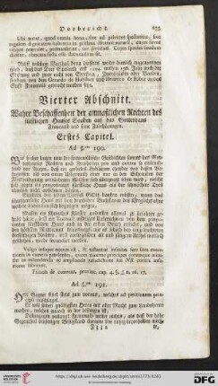 Vierter Abschnitt: Wahre Beschaffenheit der anmaßlichen Rechten des fuerstlichen Hauses Baaden [...]