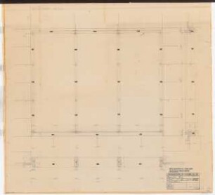Reichsluftfahrtministerium, Berlin: Fenster Q1L: Ansicht, Schnitt, Grundriss 1:10