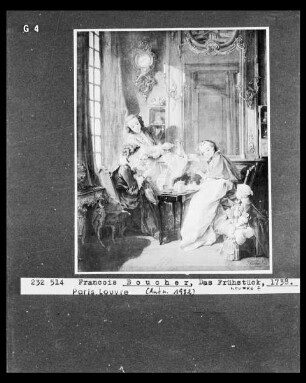 Le déjourner. Das Frühstück