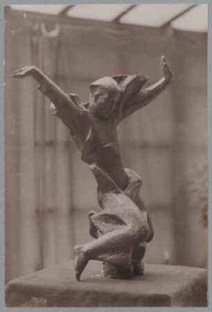 Genius für das Grabmal Busoni, 1922, Gips