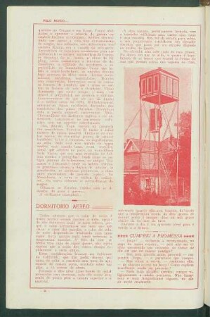 Dormitório aereo
