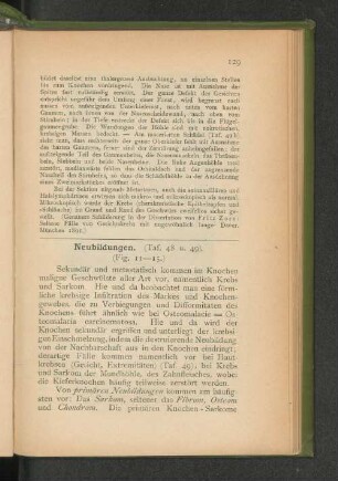 Neubildungen. (Taf. 48 u. 49.) (Fig. 11-15.)