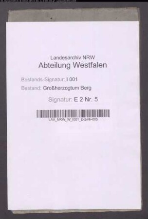 Register der angekommenen und abgegangenen Dienstsachen
