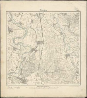Messtischblatt 1598 : Dörverden, 1899 Dörverden : Dörverden. - Aufn. 1897, hrsg. 1899. - 1:25000. - [Berlin]: Reichsamt für Landesaufnahme, 1899. - 1 Kt.