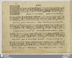 XVII. Gaudete filiae Ierusalem