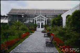 Potsdam, Park Sanssouci, Botanik, Palmenhaus.