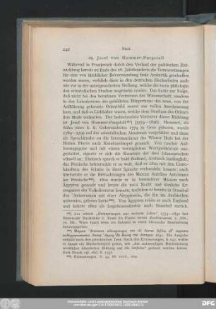 29. Josef von Hammer-Purgstall