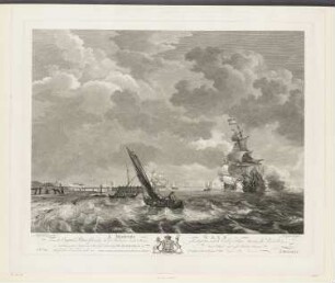 A Moderate Gale, Blatt 22 der Folge "The Most Capital Paintings in England (Sculptura Britannica)"