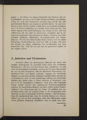 3. Judentum und Christentum