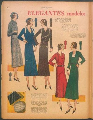 Elegantes modelos para media estación [Dibujos]