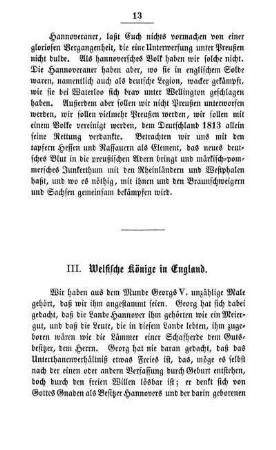 III. Welfische Könige in England.