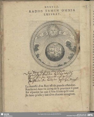 XXXVIII. Radiis Tamen Omnia Lustrat