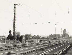 Dresden, Marienbrücke, Eisenbahnbrücke