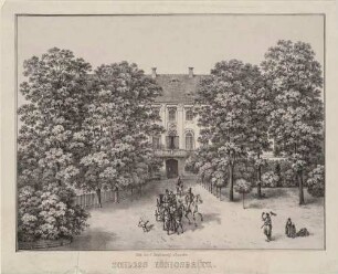 Das Schloss in Königsbrück in der Westlausitz
