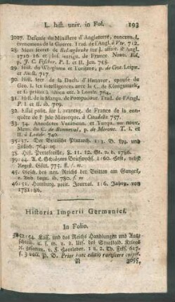 Historia Imperii Germanici
