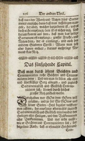 Das fünfzehende Capitel.