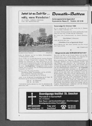 Bürgerverein oder Bürgerinitative?