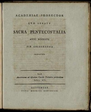 16: Anecdotorum ad historiam Concilii Tridentini pertinentium. Fascic. XVI