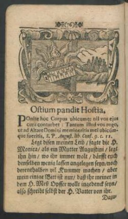 Ostium pandit Hostia.