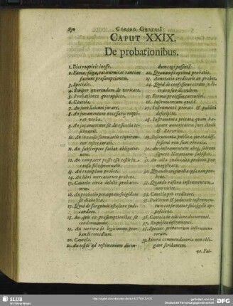 Caput XXIX. De probationibus