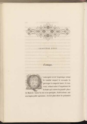 Chapitre XXIII. - L'attaque.