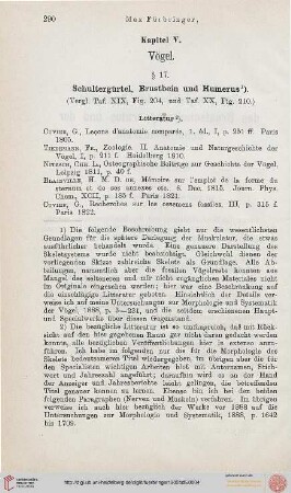 § 17. Schultergürtel, Brustbein und Humerus