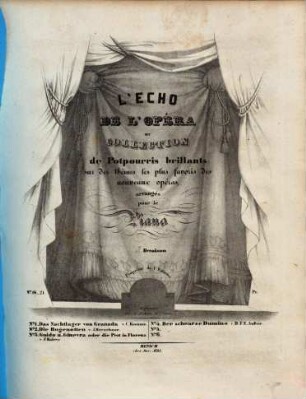 L' écho de l'opéra : ou collection de potpourris brillants sur des thèmes les plus favoris des nouveaux opéras ; arrangés pour le piano, 3. Guido et Ginevra