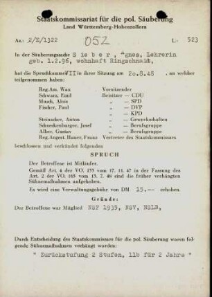 Sieber, Agnes
