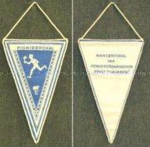 Wimpel der Pionierorganisation "Ernst Thälmann" (zum Wanderpokal)