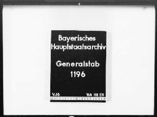 Manöver II. gegen III. bayerisches Armeekorps