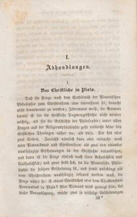 479-520 Das Christliche in Plato