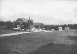 Bärenburg-Oberbärenburg. Gasthof Fritsche. Straßenansicht