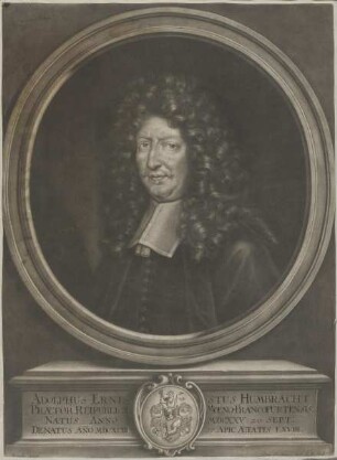 Bildnis des Adolphus Ernestus Humbracht