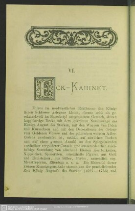 VI. Eck-Kabinet