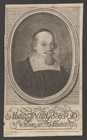 Porträt Martin Geier (1614-1680)