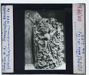 Meister HL, Hochaltarretabel des Breisacher Münsters,Breisach, Münster St. Stephan : Figurenblock Gottvaters, herausgenommen